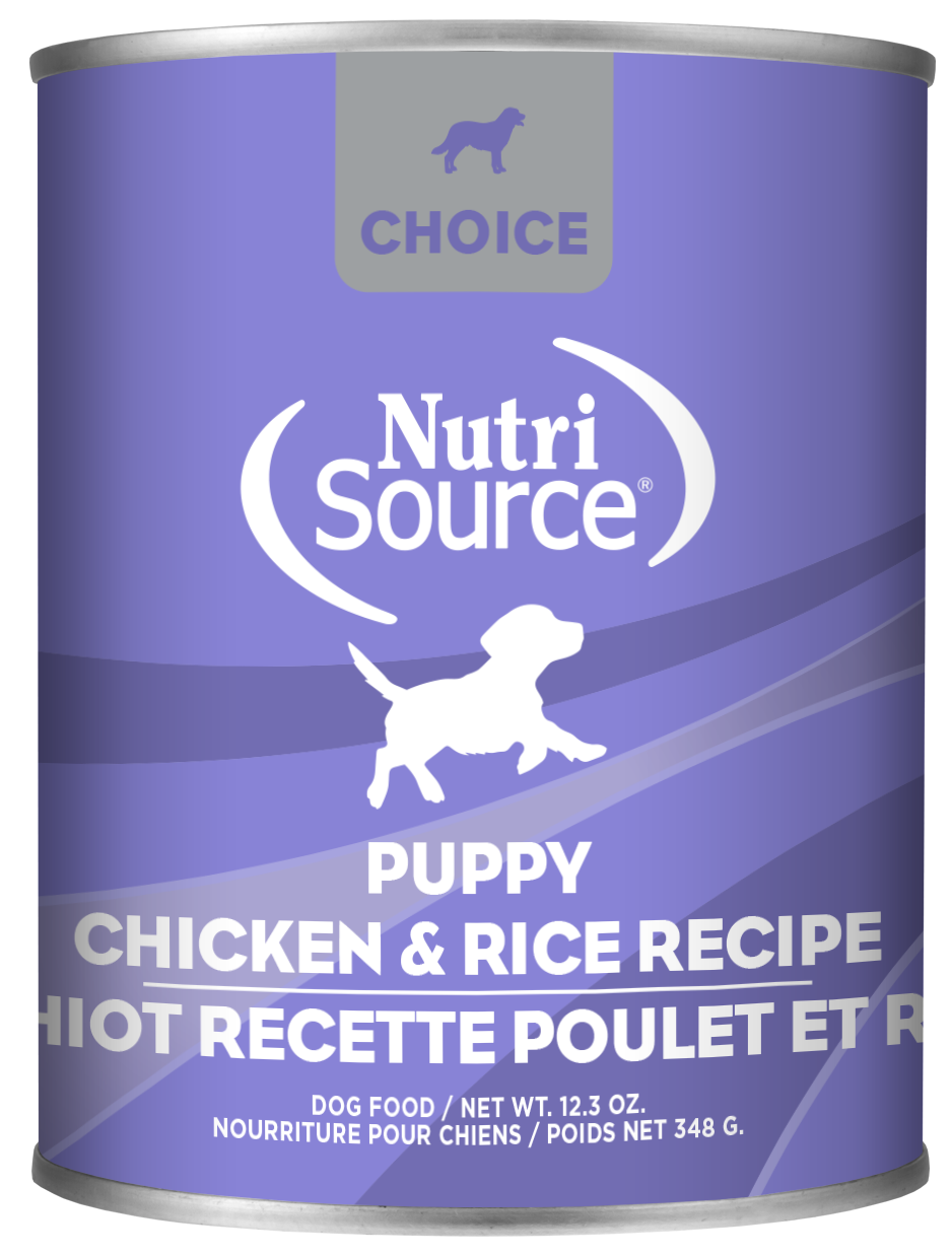NutriSource® Puppy Chicken & Rice Entrée Healthy Affordable Wet Dog Food