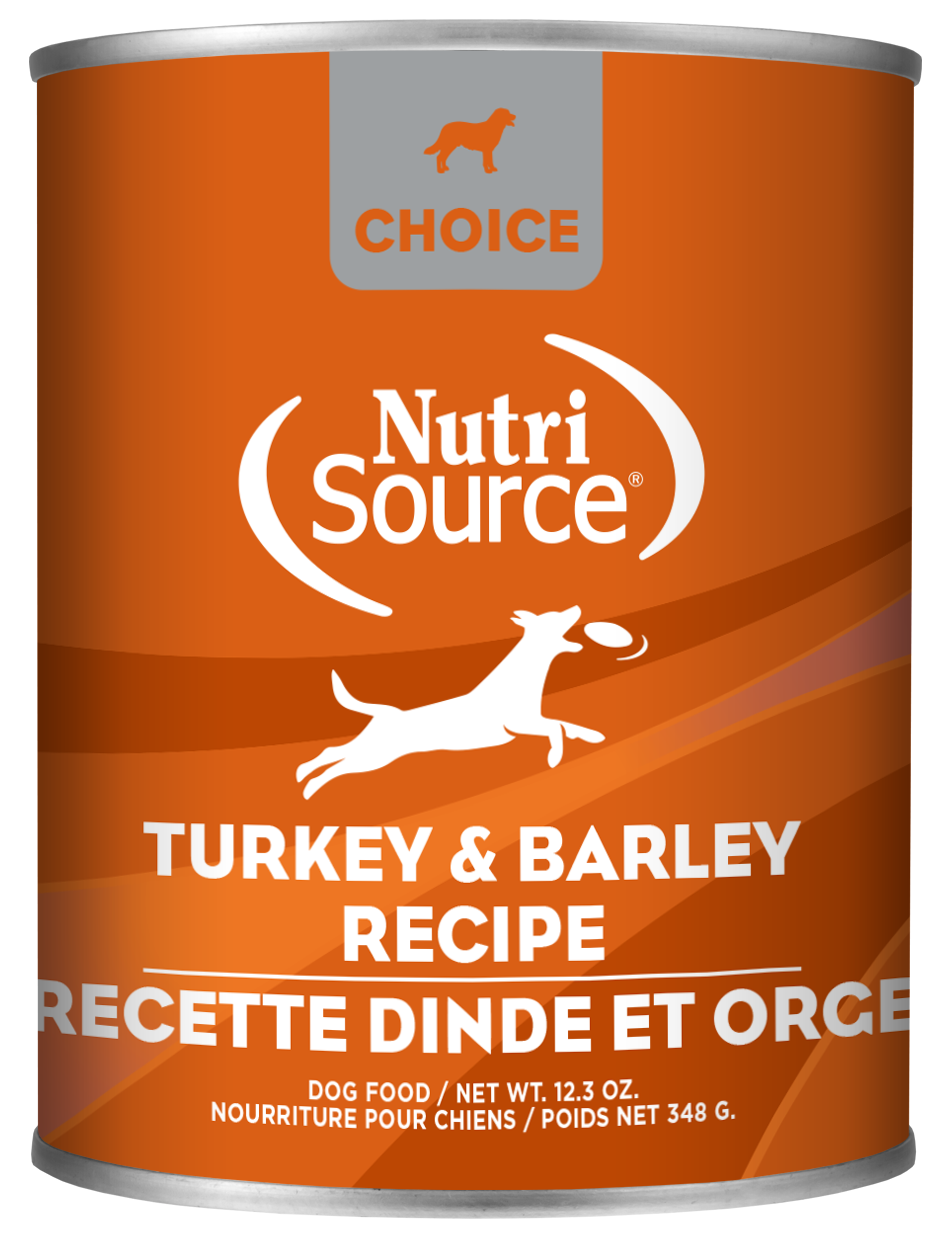 NutriSource® Turkey & Barley Entrée Healthy Affordable Wet Dog Food