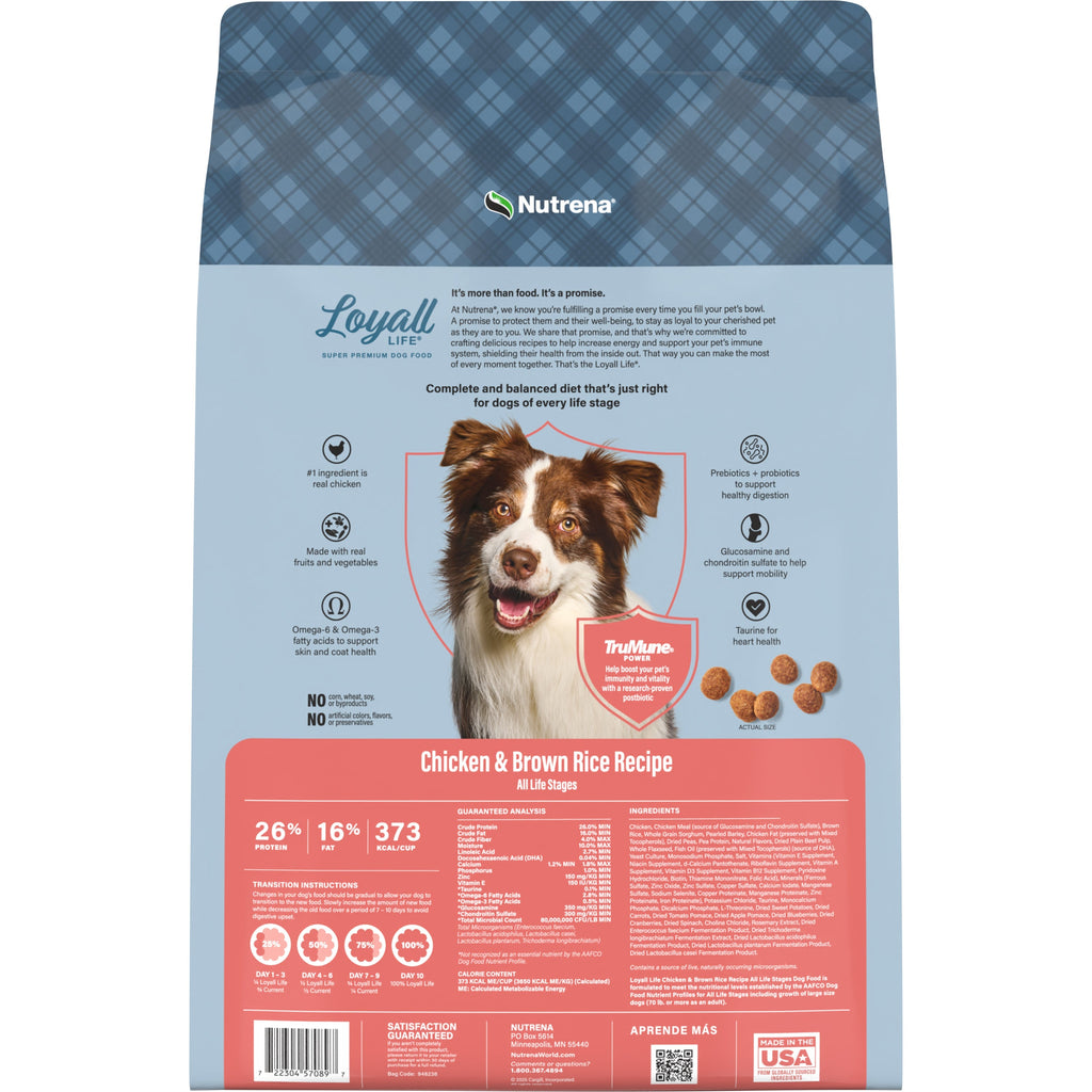 Nutrena® Loyall Life® Chicken & Brown Rice Recipe All Life Stages Dog Food