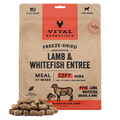 Vital Essentials Freeze-Dried Raw Protein Lamb & Whitefish Soft Nibs Meal or Mixer Dog Food