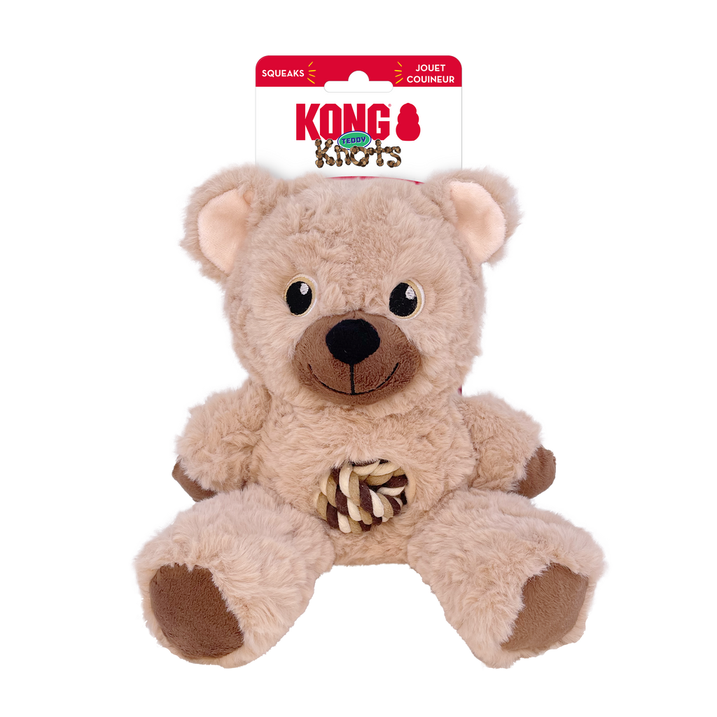 KONG Knots Teddy’s  Assorted Dog Toy
