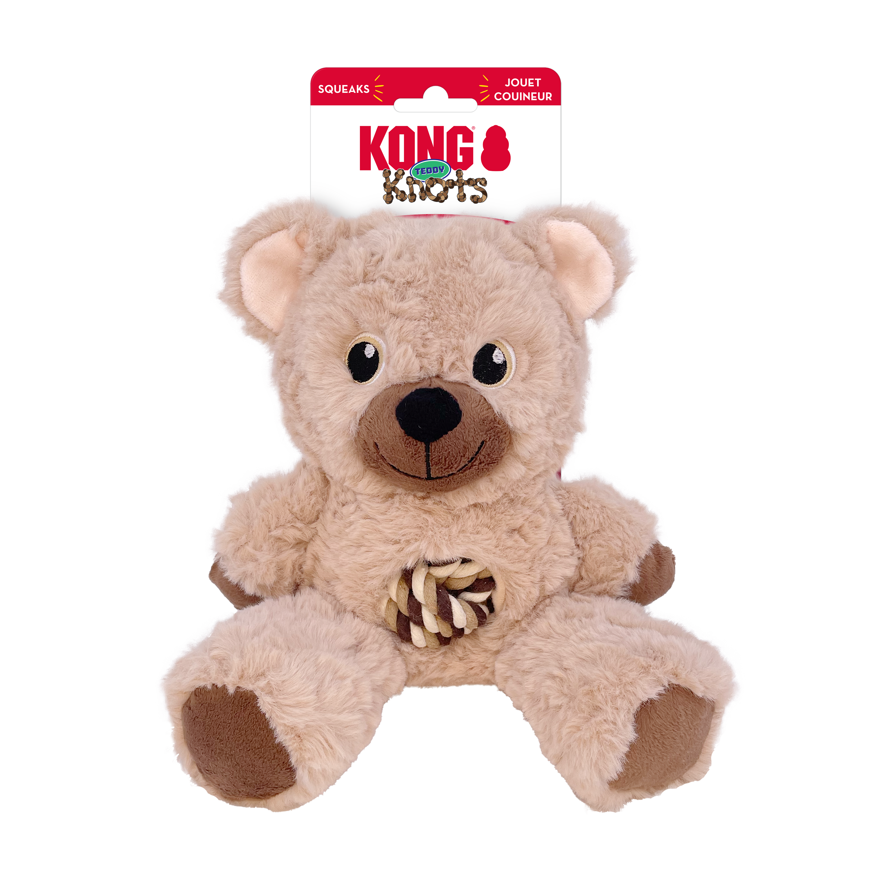 KONG Knots Teddy’s  Assorted Dog Toy