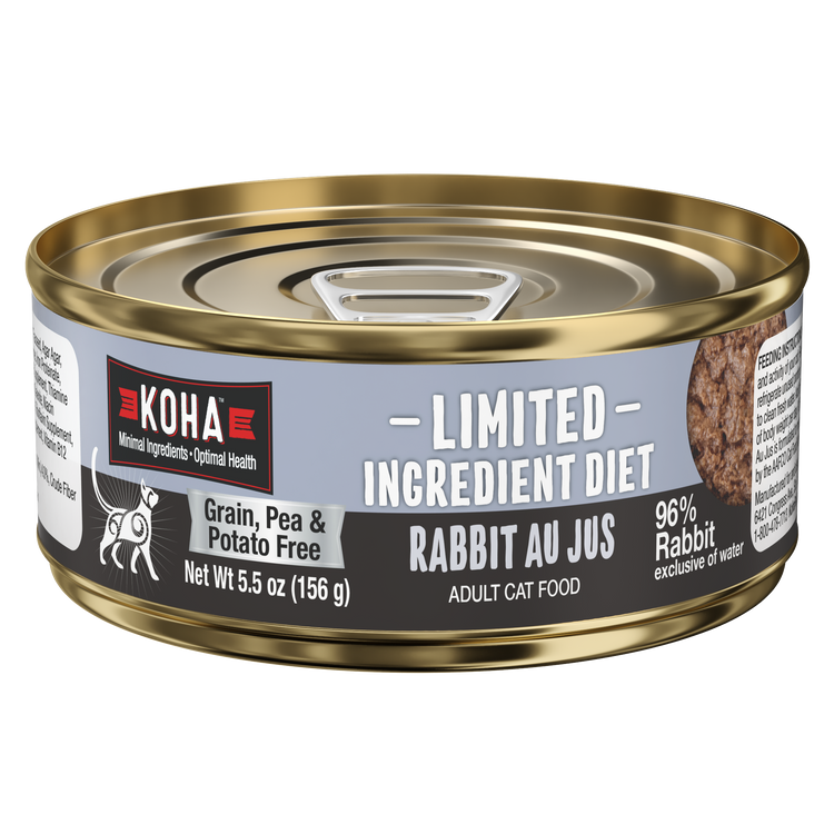 Koha Limited Ingredient Diet Rabbit Au Jus for Cats