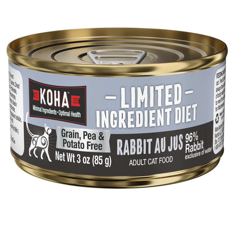 Koha Limited Ingredient Diet Rabbit Au Jus for Cats