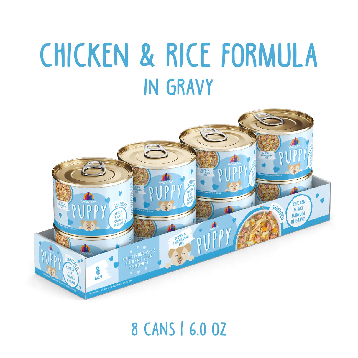 Weruva Chicken & Rice Formula in Gravy Wet Dog Food
