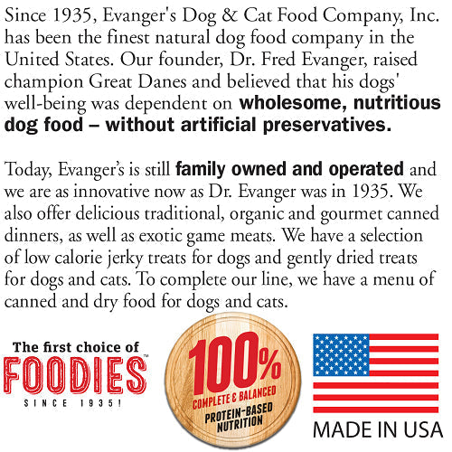Evanger's Grain-Free Meat Lover’s Medley with Rabbit Dry Dog Food