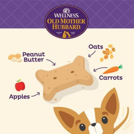 Old Mother Hubbard Crunchy Classic Natural P-Nuttier Mini Biscuits Dog Treats