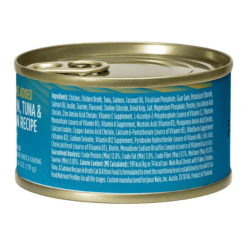 Nulo Nulo Cat & Kitten Flaked Chicken & Salmon Recipe