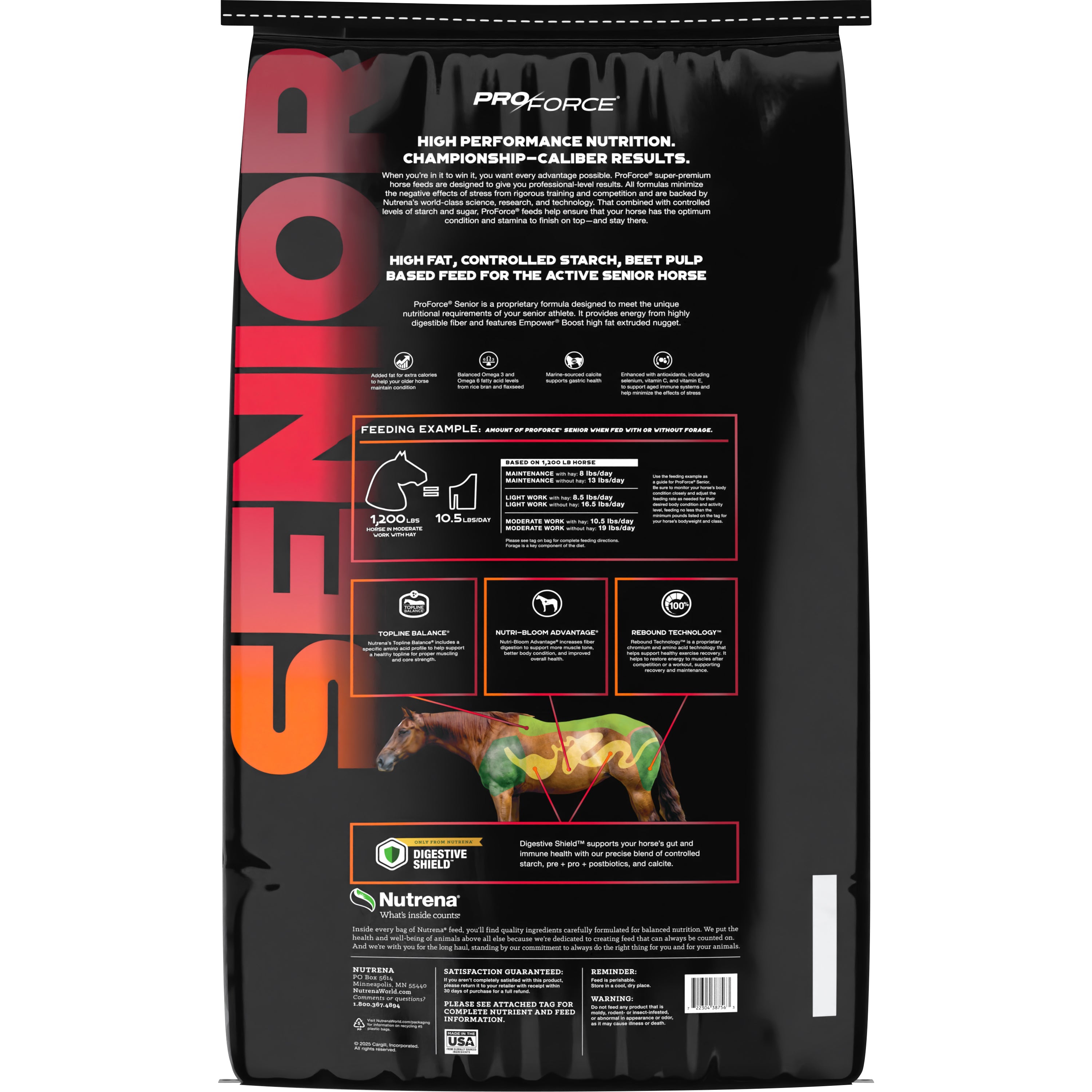 Nutrena® ProForce® Senior Horse Feed