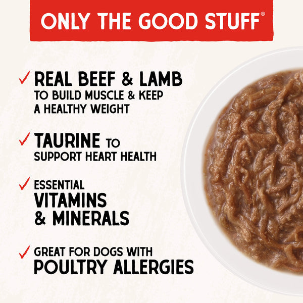 Stella & Chewy's Stella's Shredrs Beef & Lamb Recipe in Broth