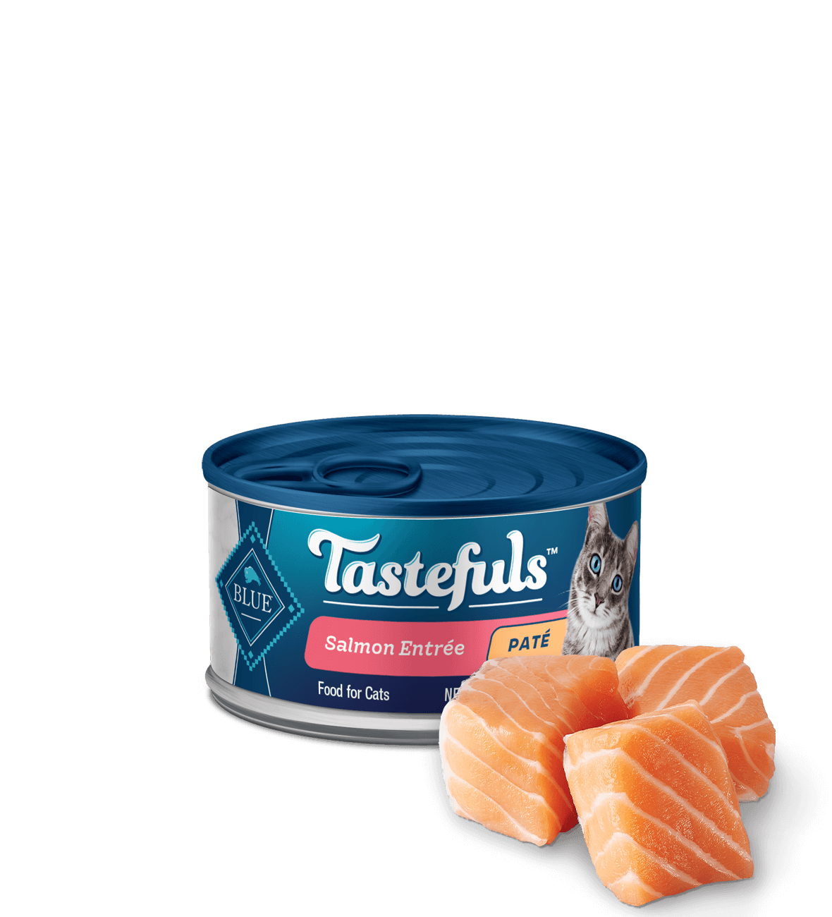 Blue Buffalo Tasteful Salmon Entree Pate Wet Cat Food