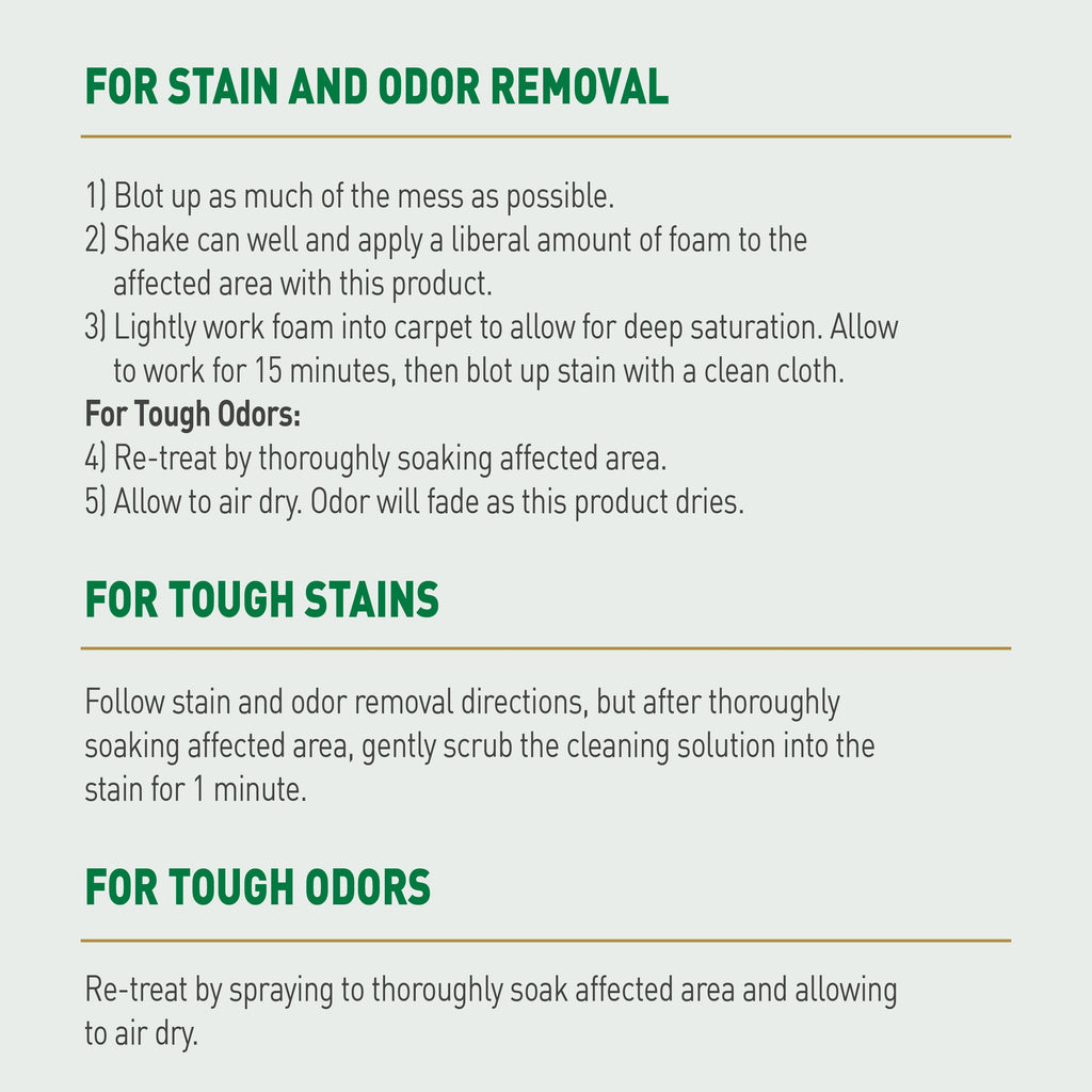 Nature's Miracle Urine Destroyer Plus Foaming Aerosol Spray For Dogs