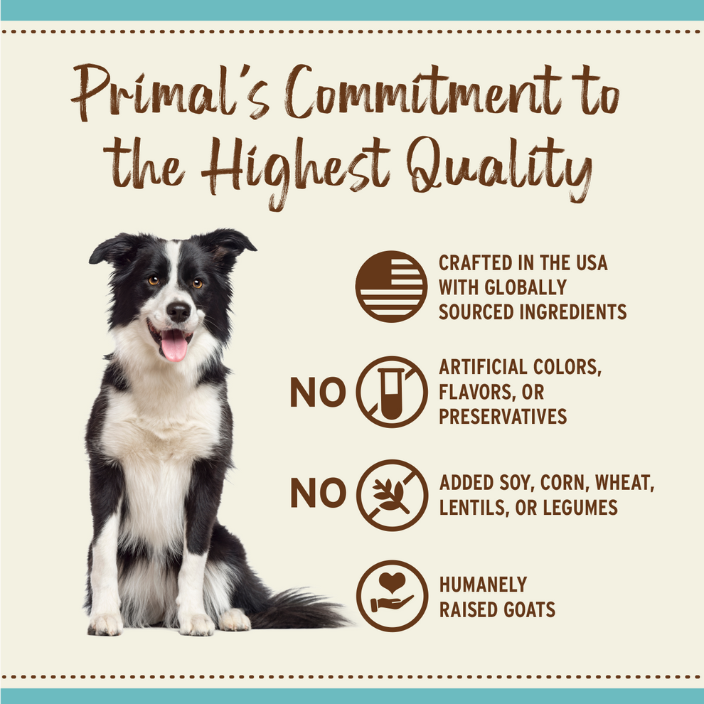 Primal Dehydrated Goat Milk for Dogs and Cats