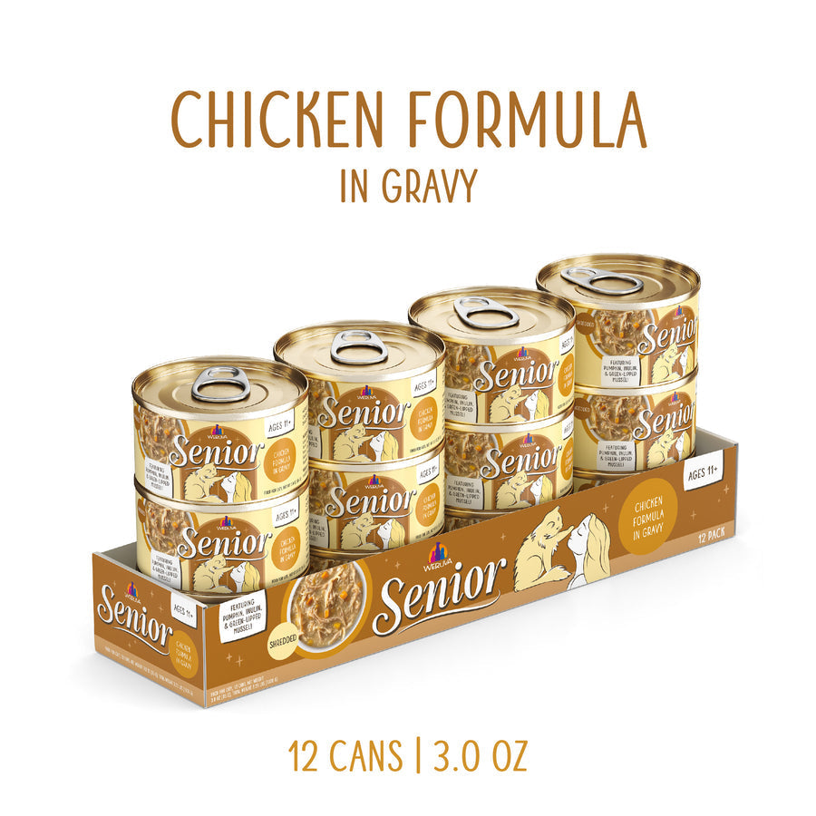 Weruva Senior Chicken Formula in Gravy Cat Food