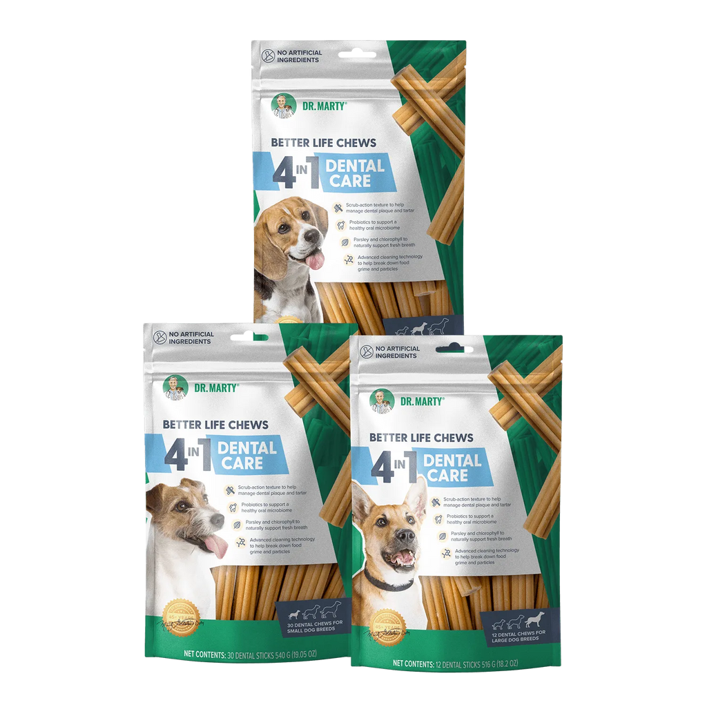 Dr. Marty 4-in-1 Dental Care Chew Sticks