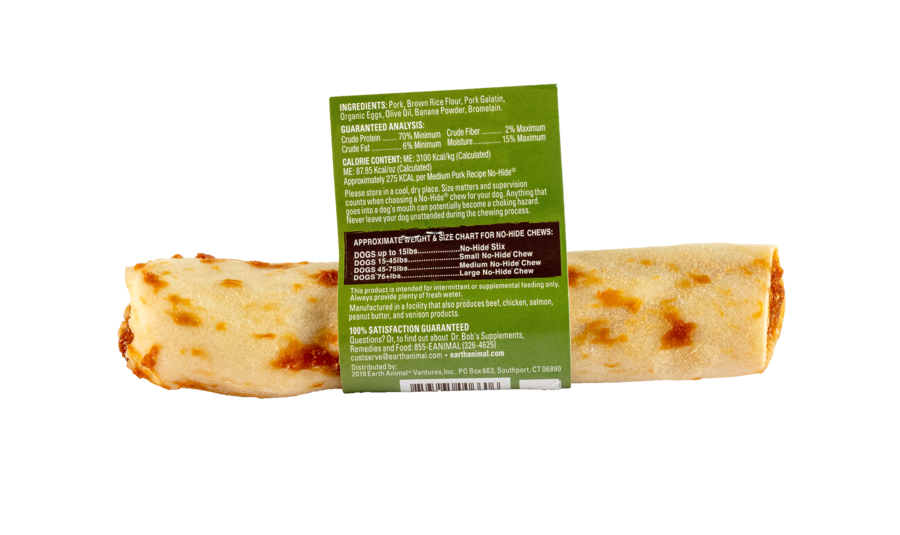 Earth Animal Pork No-Hide® Wholesome Chews