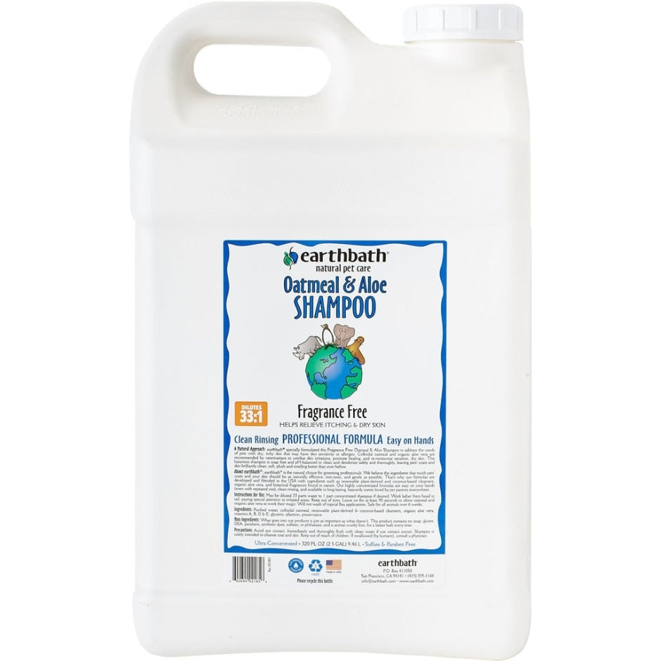 Earthbath Fragrance Free Oatmeal &amp; Aloe Shampoo