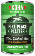 Koha Pike Place Platter Slow Cooked Stew Beef & Salmon Recipe for Dogs