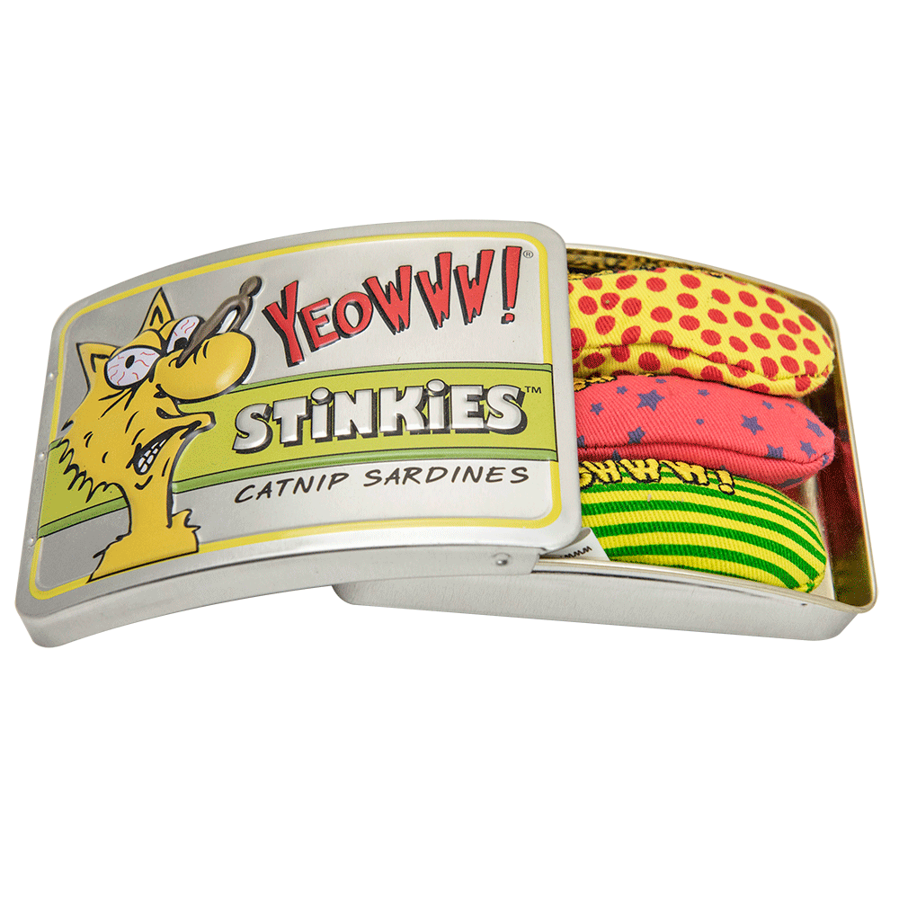YEOWWW! STINKIES CATNIP SARDINES