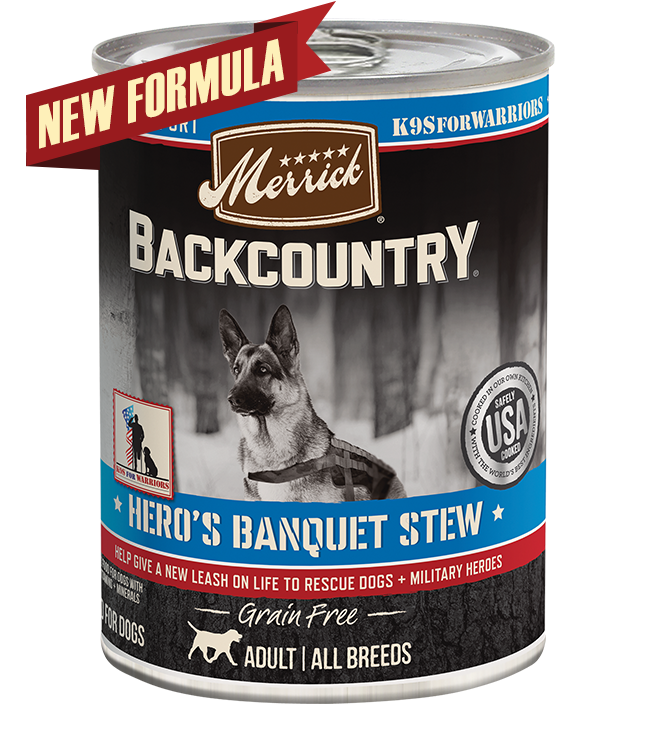 Merrick Backcountry Grain Free Hero's Banquet Stew