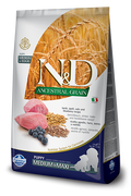 Farmina N&D Ancestral Grain Canine Lamb & Blueberry Puppy Medium & Maxi Food