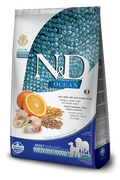 Farmina N&D Ocean Cod, Spelt, Oats & Orange Adult Medium & Maxi Dry Dog Food