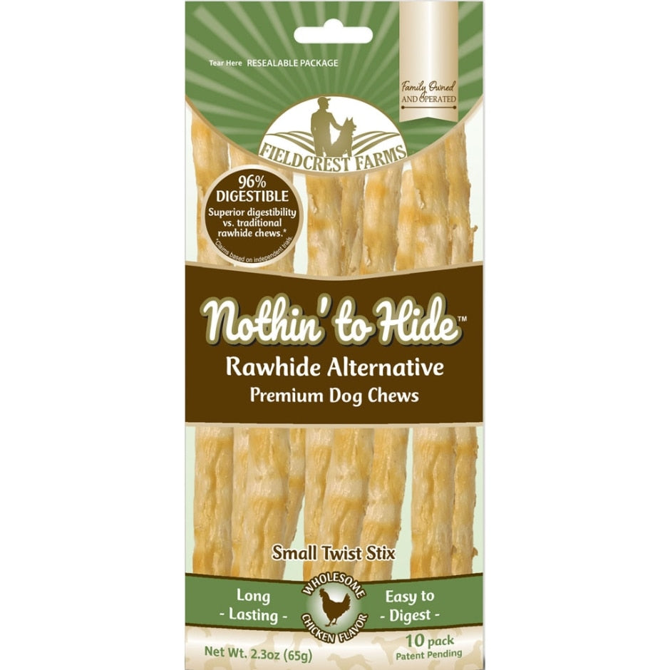 Fieldcrest Farms Rawhide Alternative Small Twist Stix