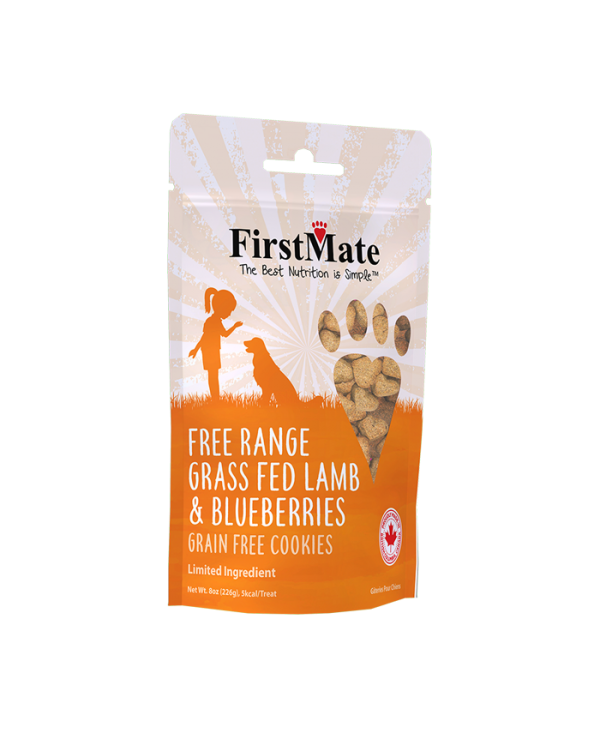 FirstMate Pet Foods Free Range Grass Fed Lamb & Blueberries Treats