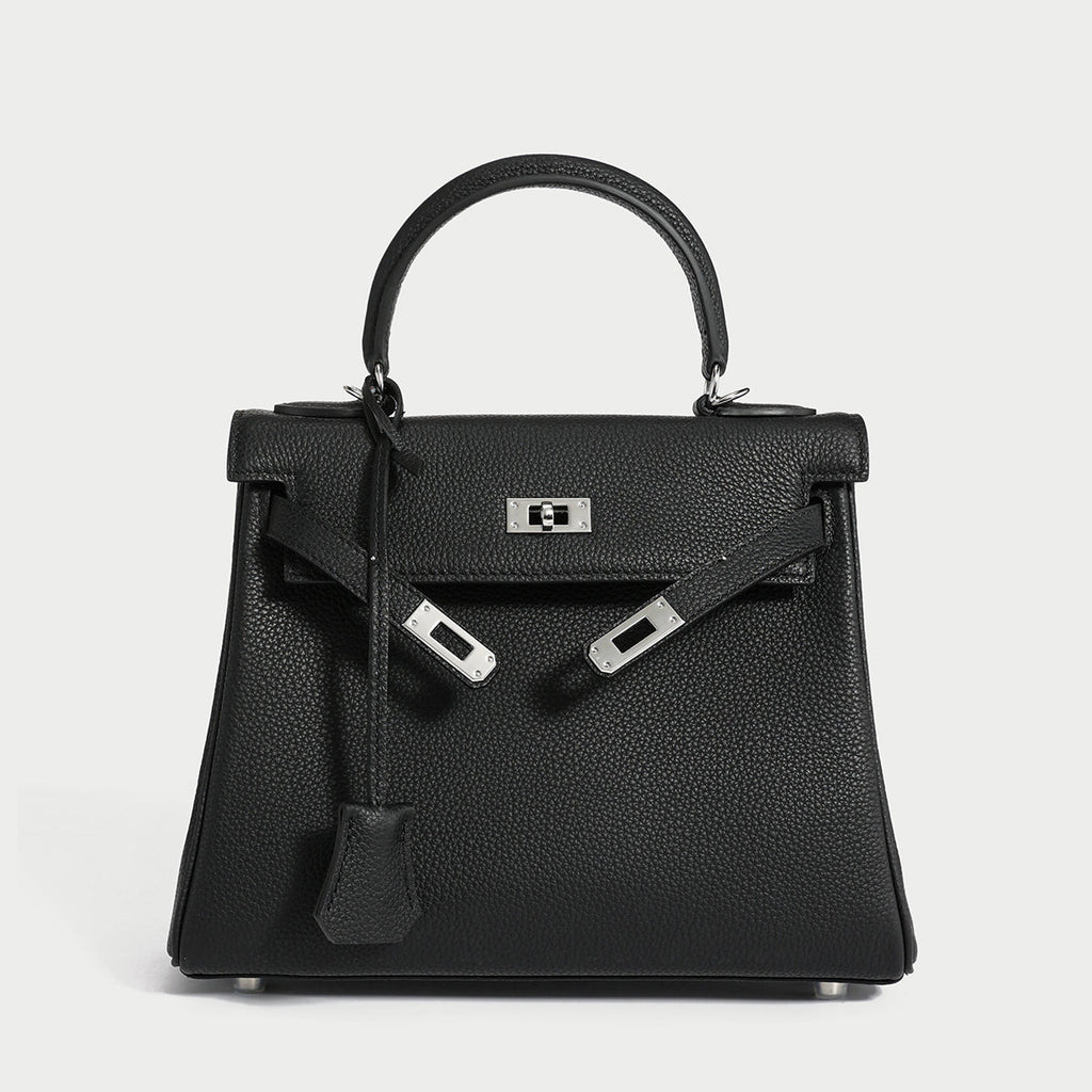 Queens Mini Top Handle Leather Bag