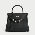 Queens Mini Top Handle Leather Bag