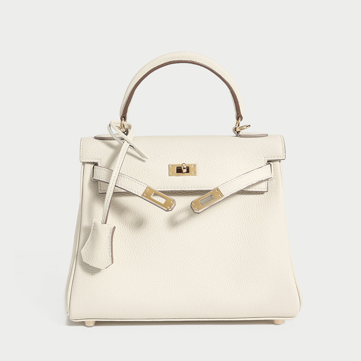Queens Mini Top Handle Leather Bag