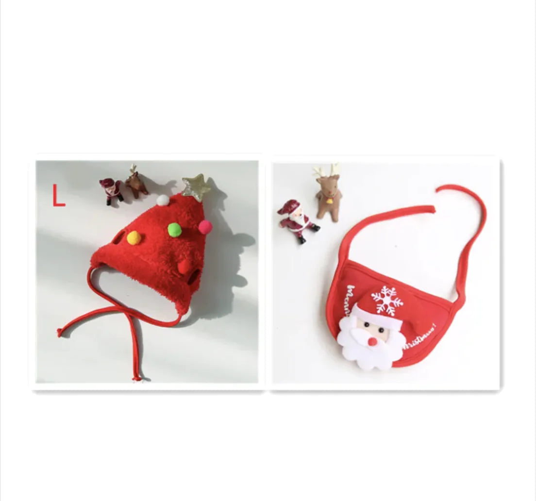 Holiday Pet Outfit Set