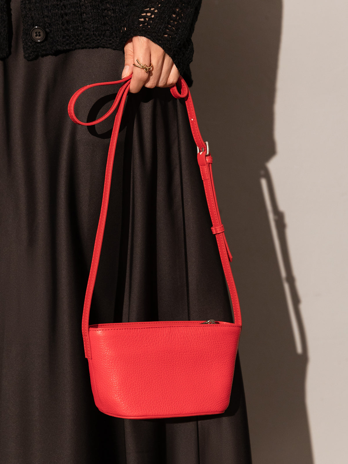 Samantha Zip Top Crossbody Shoulder Bag