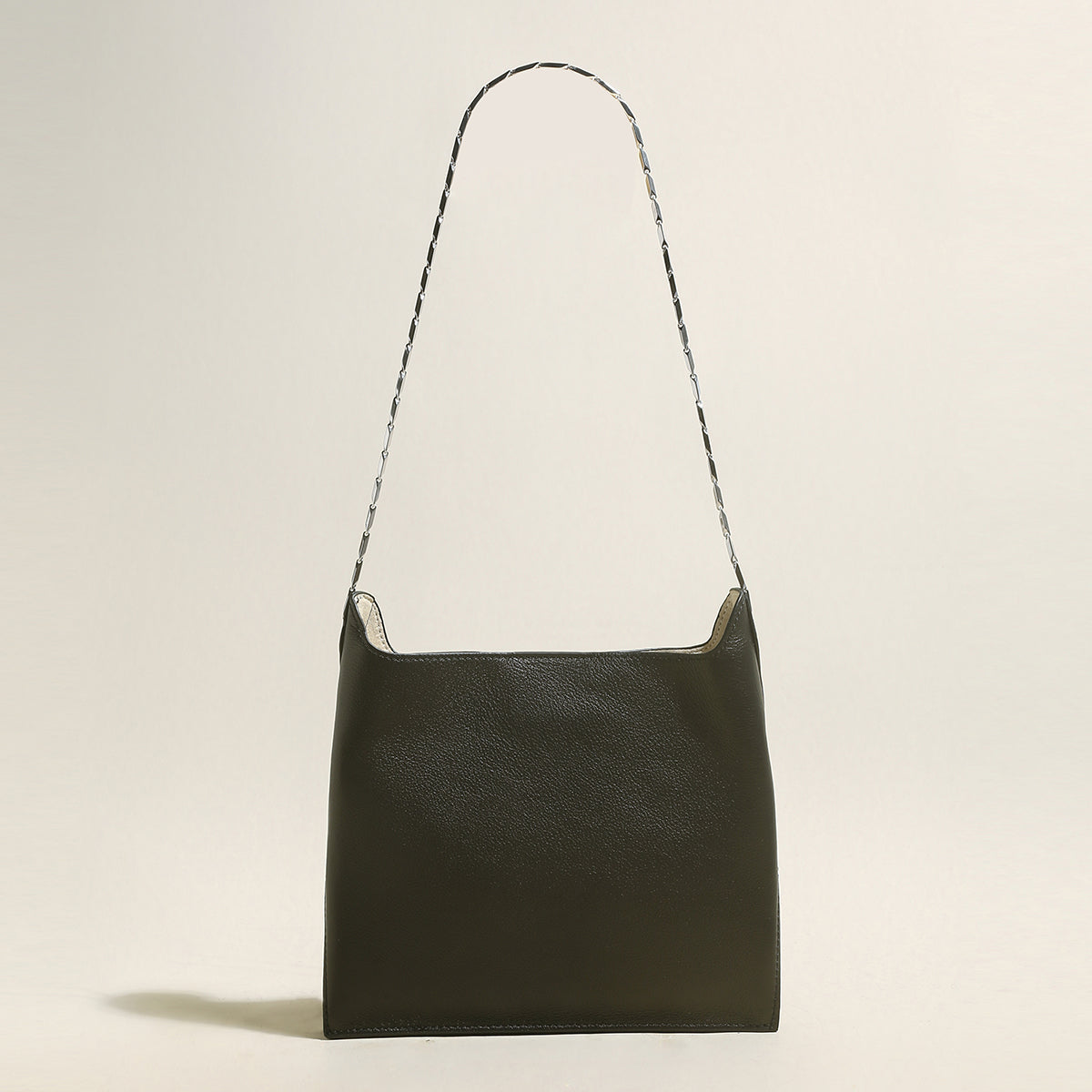 Sandra Leather Shoulder Bucket Bag