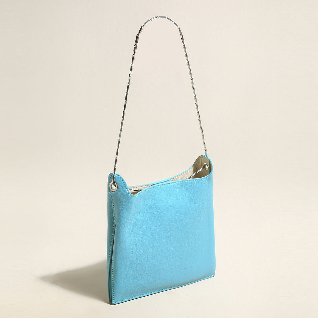 Sandra Leather Shoulder Bucket Bag