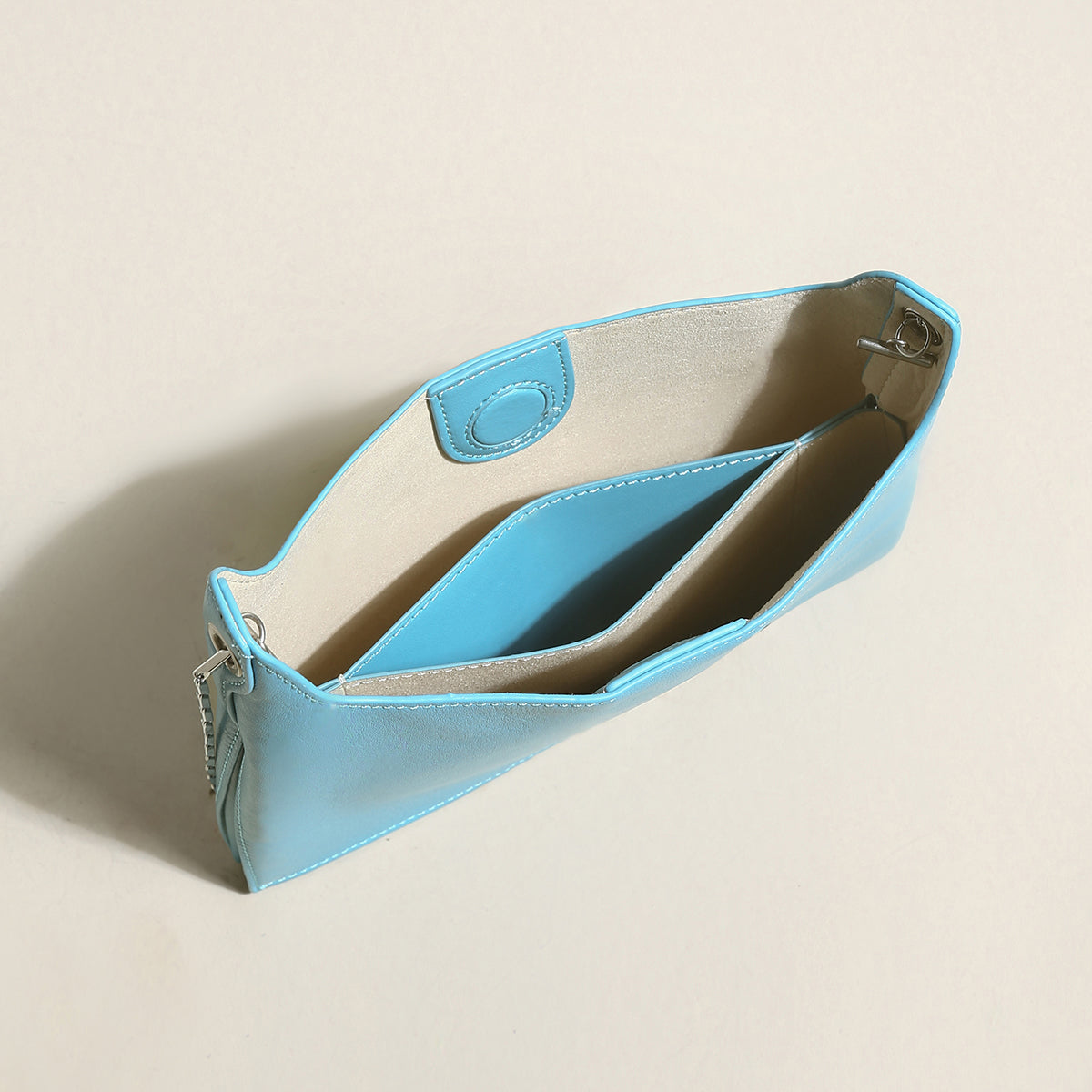 Sandra Leather Shoulder Bucket Bag