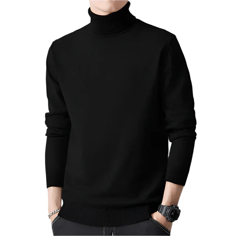 Turtleneck Sweater Men's Undershirt Autumn And Winter Inner Wear