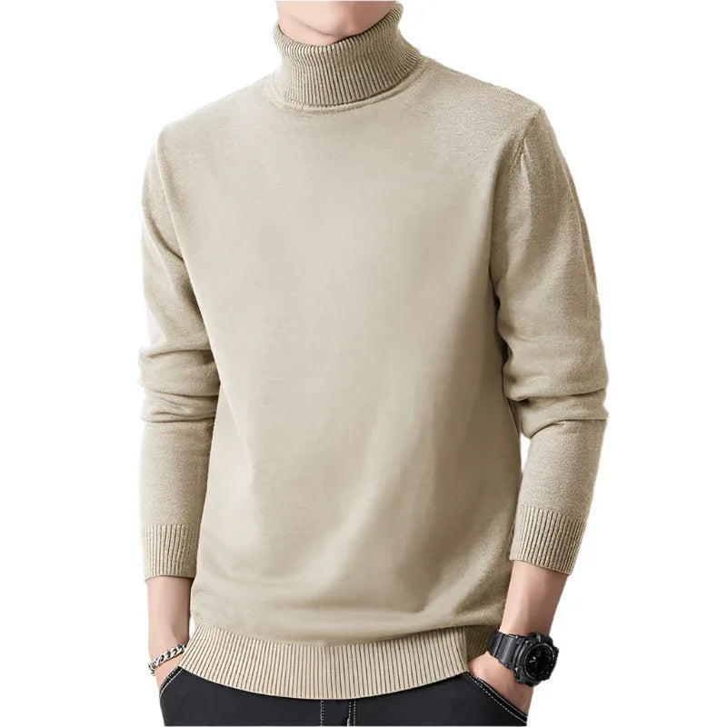 Turtleneck Sweater Men's Undershirt Autumn And Winter Inner Wear