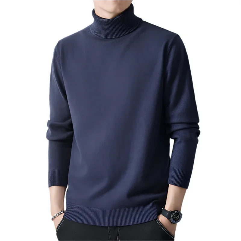 Turtleneck Sweater Men's Undershirt Autumn And Winter Inner Wear