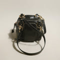 Two Way Shiny Wrinkled Leather Shoulder Bag