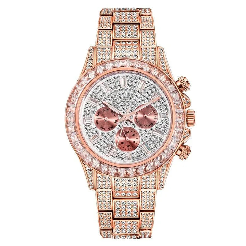 Unisex Hip Hop Quartz Watch
