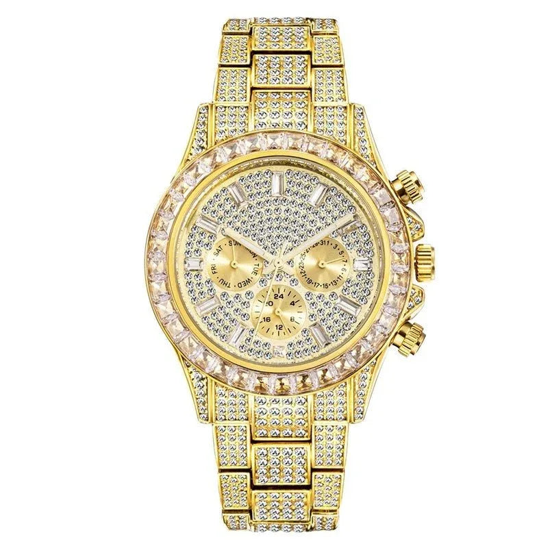 Unisex Hip Hop Quartz Watch