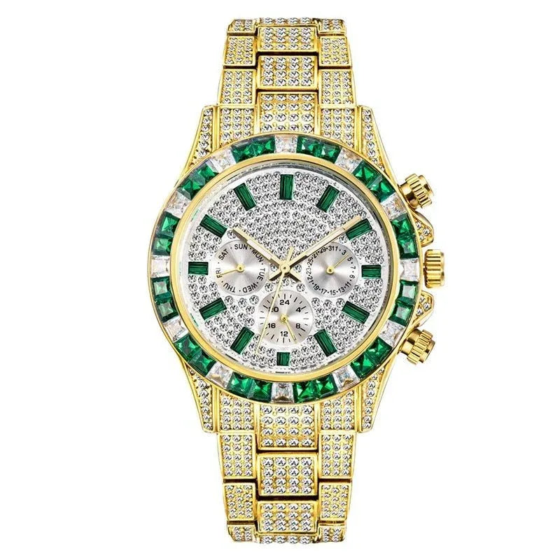 Unisex Hip Hop Quartz Watch