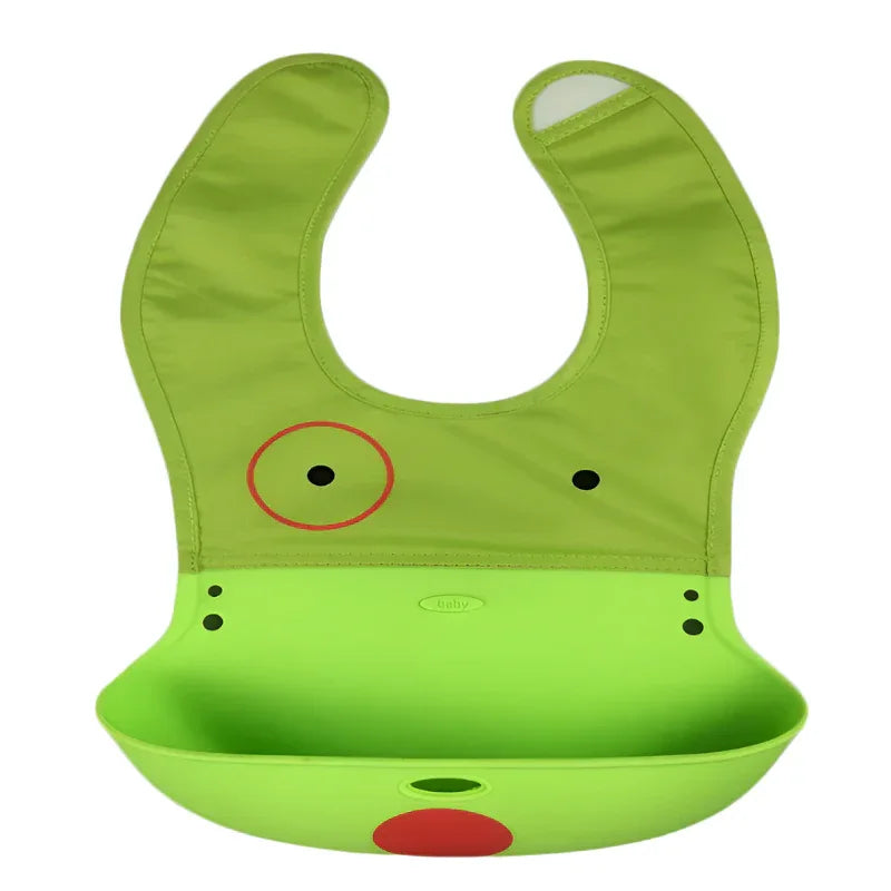 Waterproof Baby Feeding Bibs With Unique & Funny Animal Designs