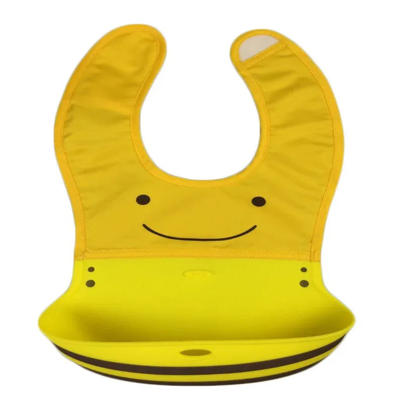 Waterproof Baby Feeding Bibs With Unique & Funny Animal Designs