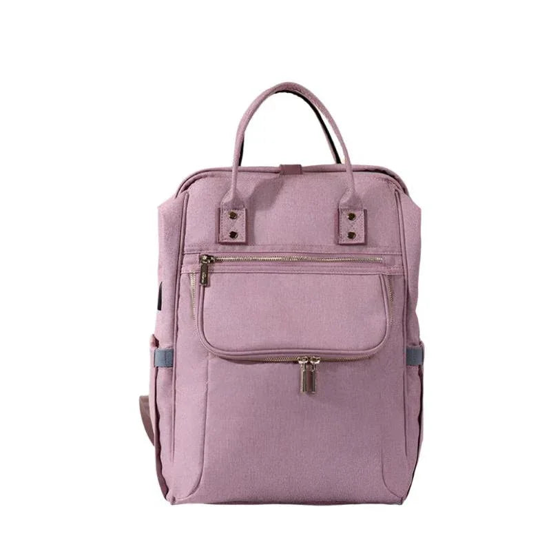 Waterproof Diaper Bag With Large Capacity & Insulation Pockets