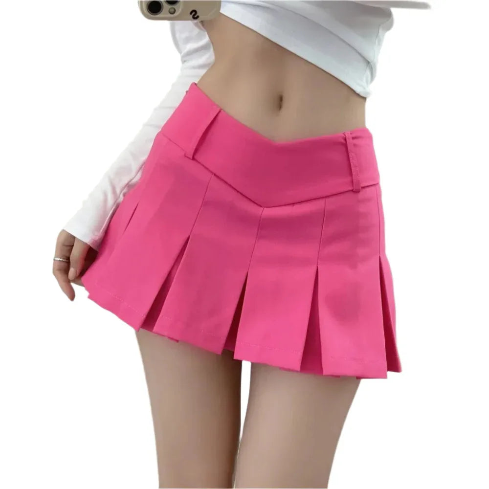 Women's Sexy V Waist Ultra Short A-Line Skirt