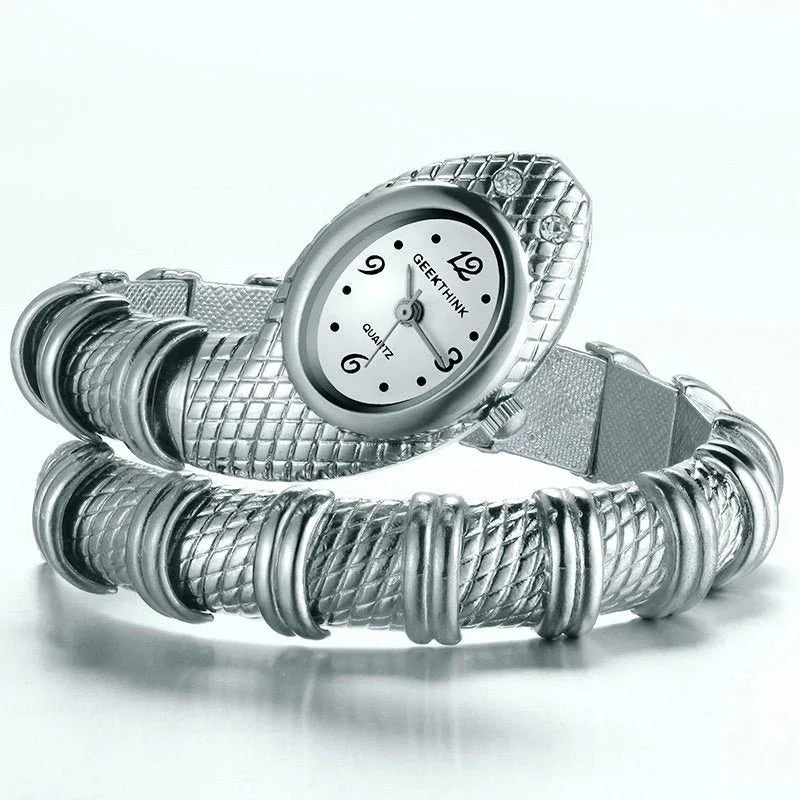 Women's Snake Serpentine Wrist Watch