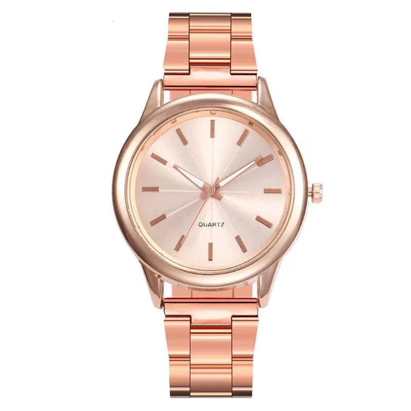 Women's Stainless Steel Quartz Movement Watch