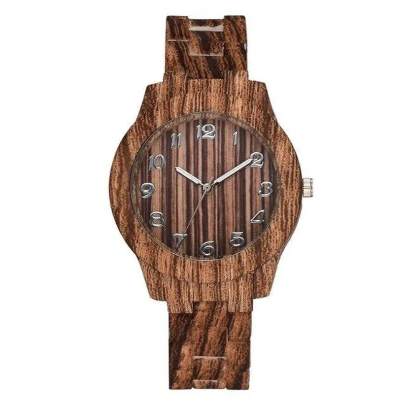 Women's Wooden Quartz Watch